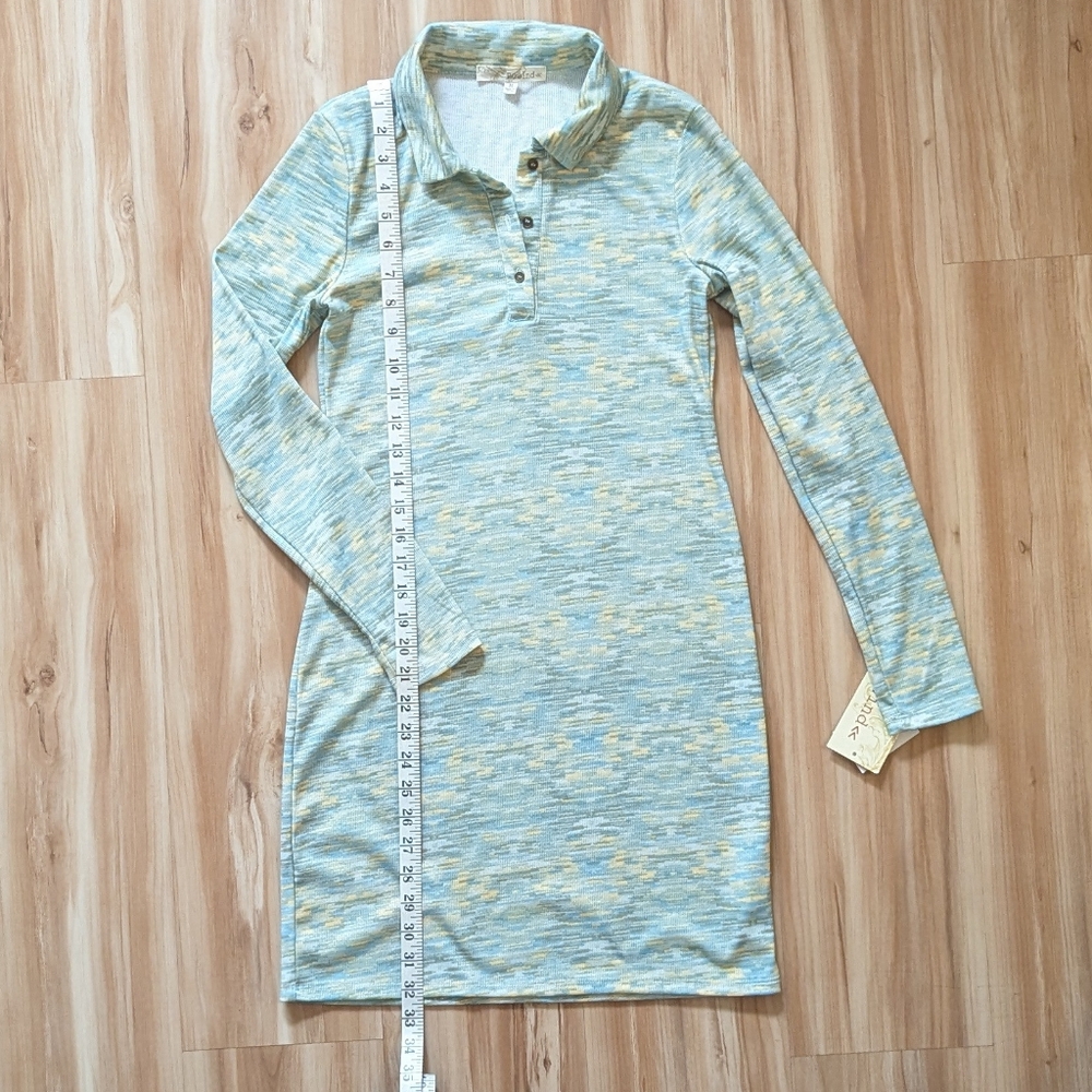 Rewind Juniors' Bodycon Polo Dress